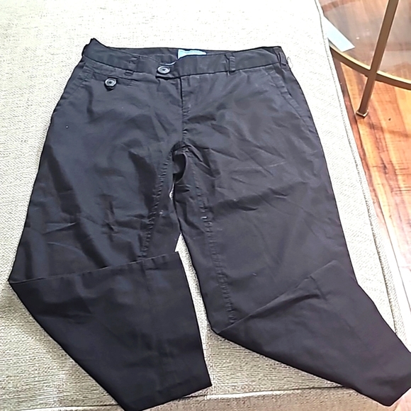 Simply Vera Vera Wang 3/4 Cropped Capri Pants Black size 2P - Picture 1 of 11